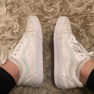 Classic White Vans